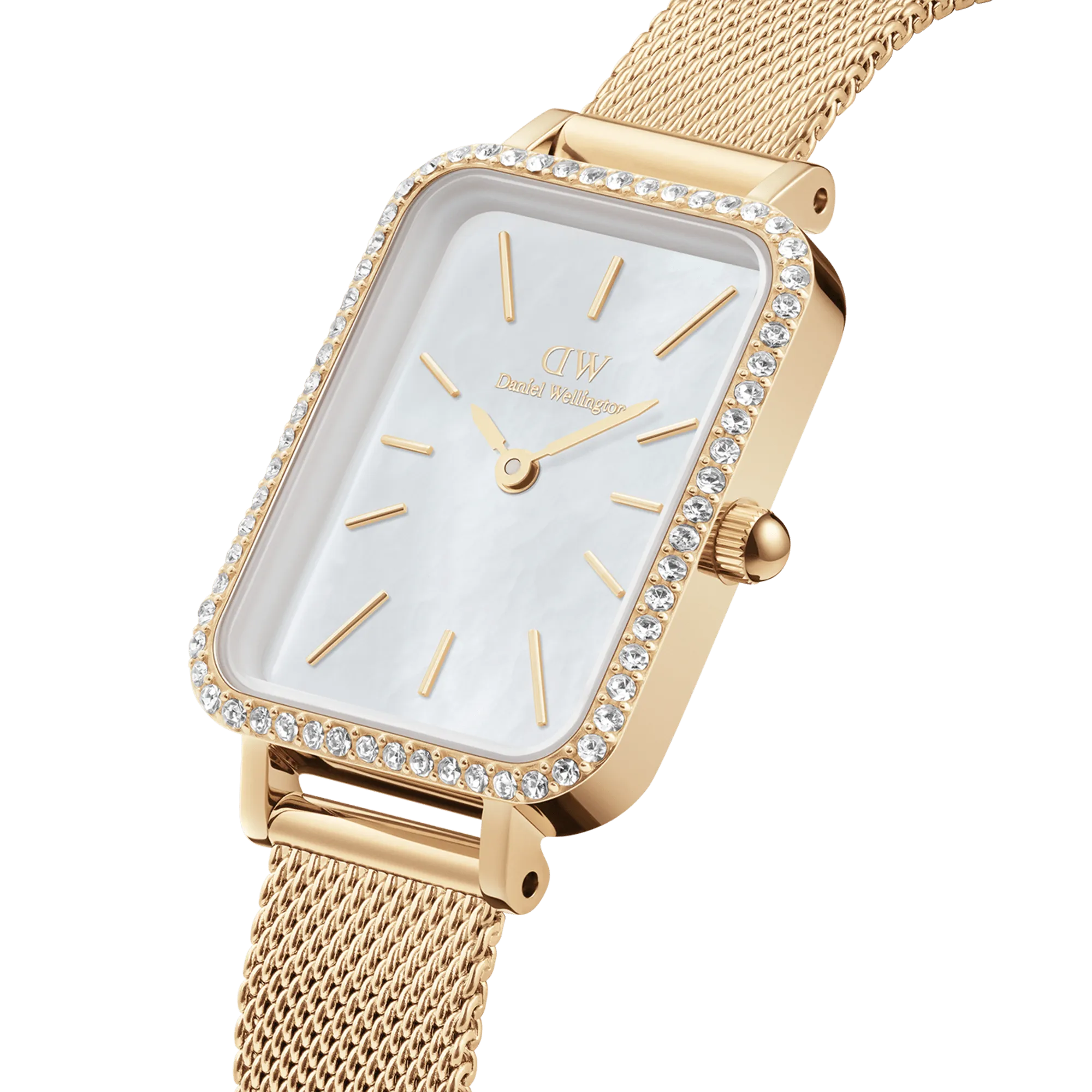 Quadro Lumine Bezel Evergold MOP