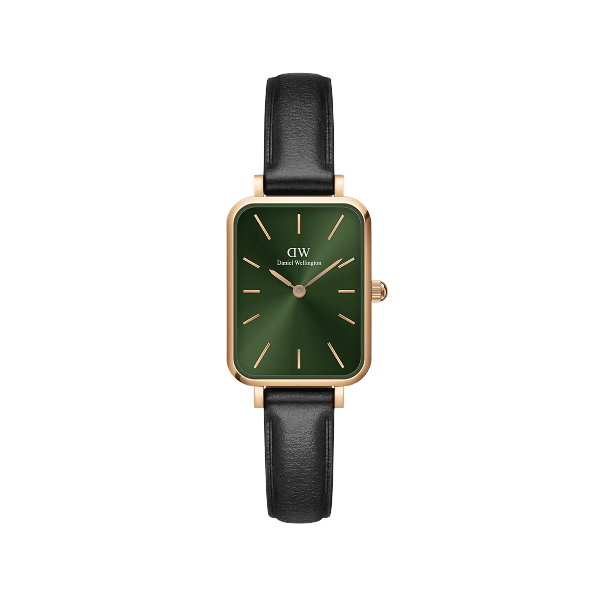 Quadro Pressed Sheffield Emerald Rose Gold