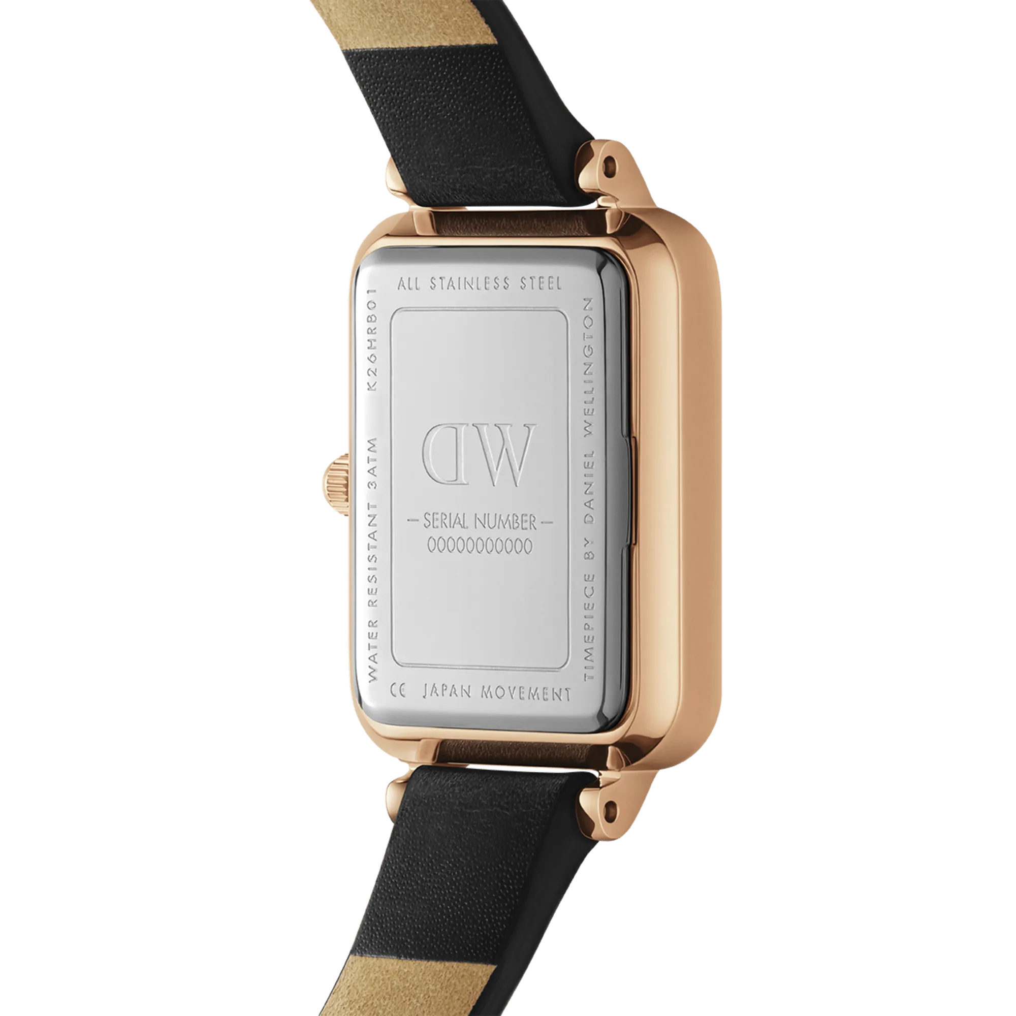 Quadro Pressed Sheffield Emerald Rose Gold
