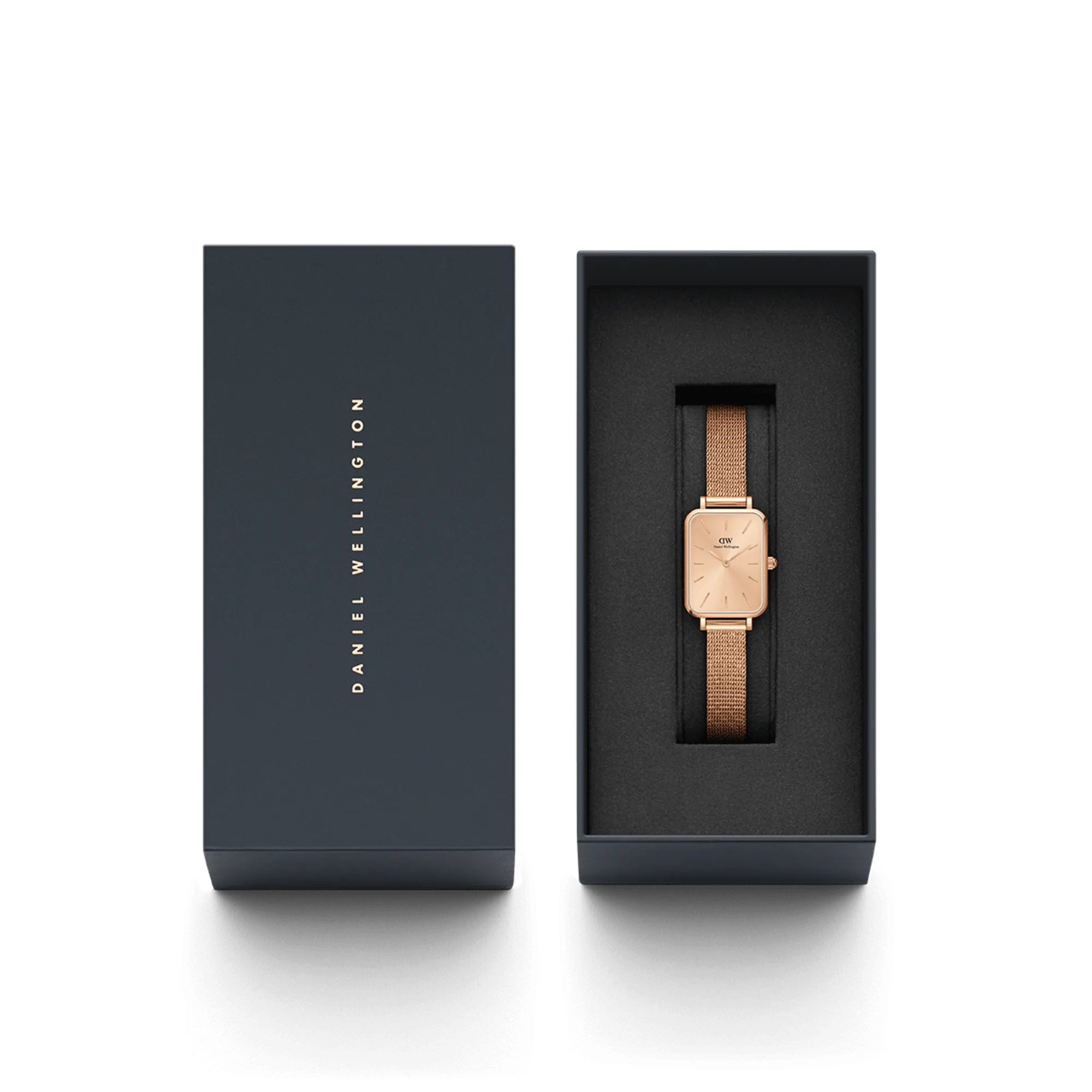 Quadro Pressed Unitone Rose Gold