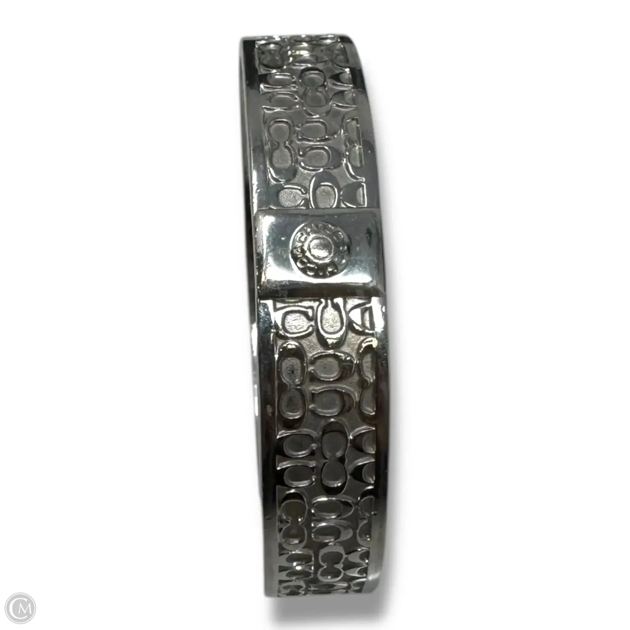 Quilted Signature C Bangle Bracelet Designer By Coach coach