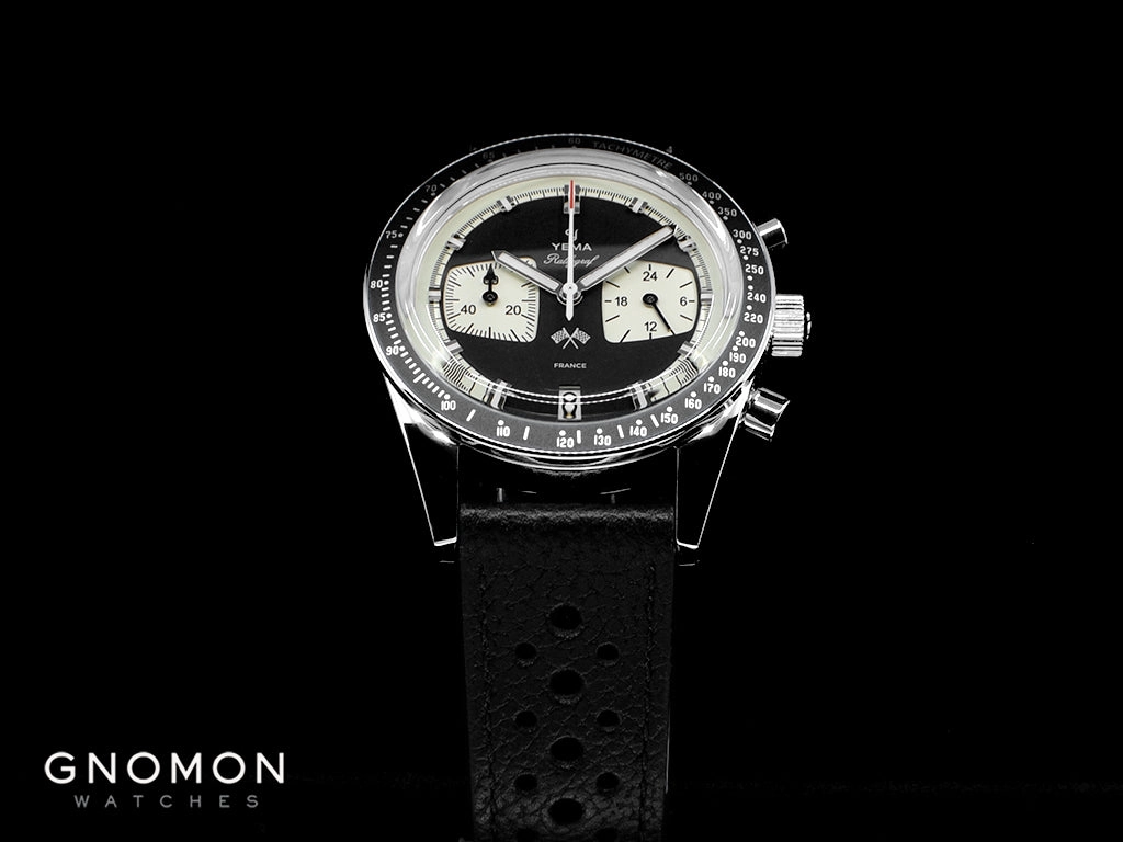 Rallygraf Meca-Quartz Chronograph Reverse Panda - Leather