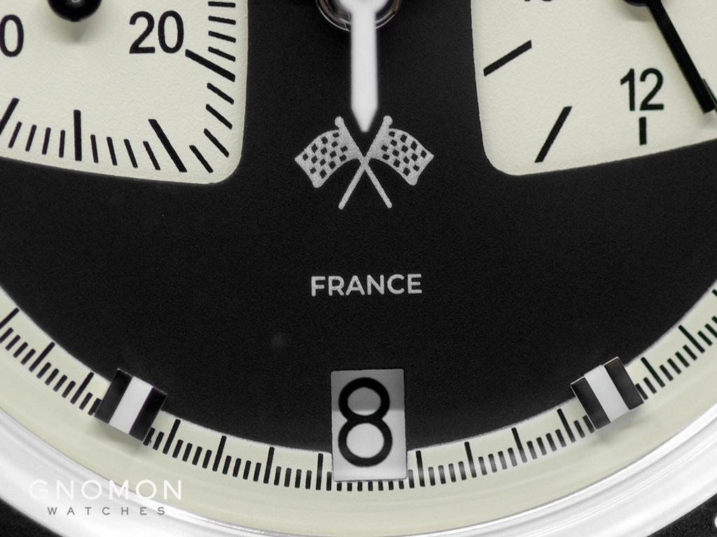 Rallygraf Meca-Quartz Chronograph Reverse Panda - Leather