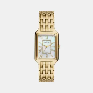 Raquel Women Quartz Mother-Of-Pearl Dial Analog Stainless Steel Watch ES5304