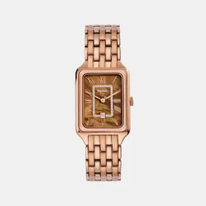 Raquel Women Quartz Mother Of Pearl Dial Analog Stainless Steel Watch ES5323
