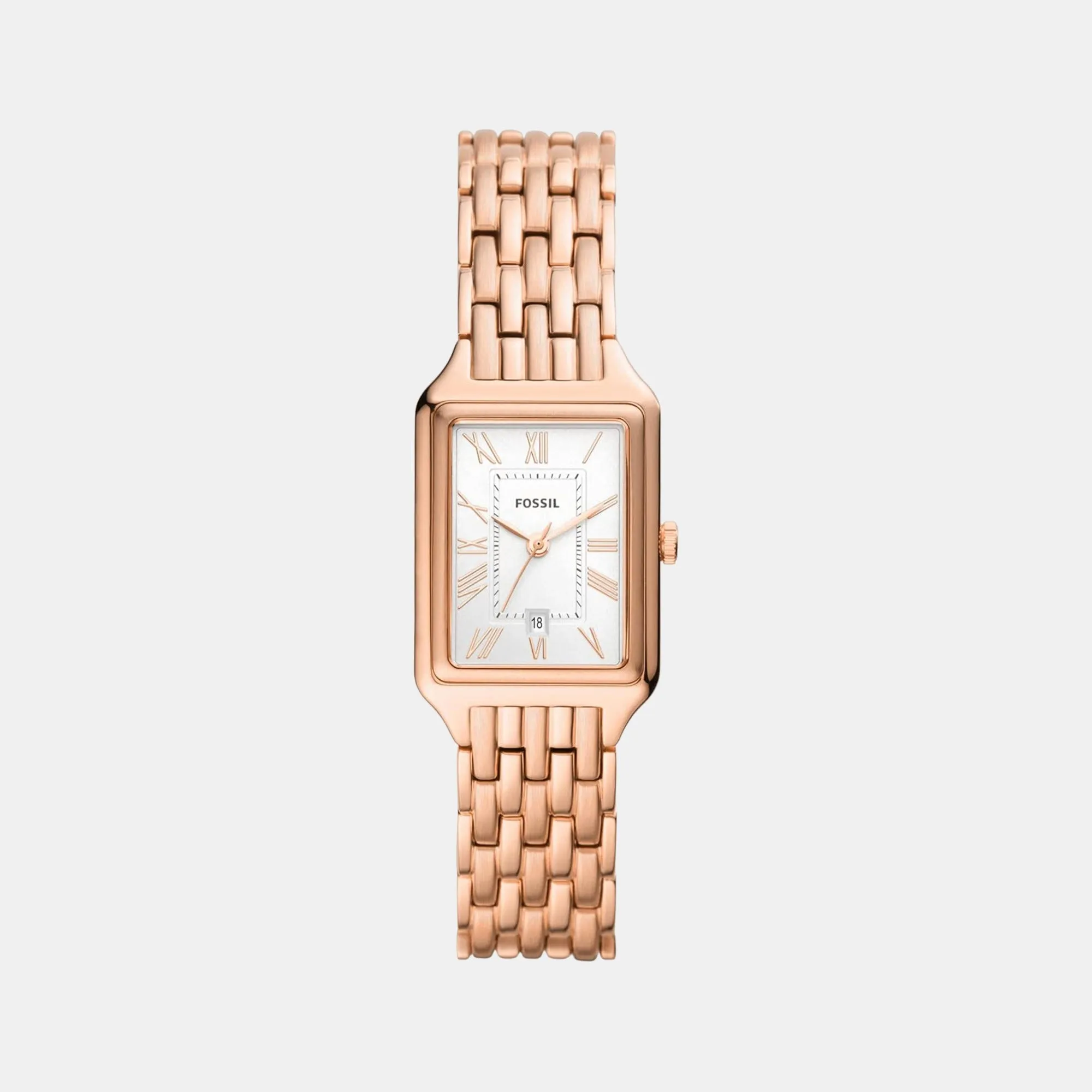 Raquel Women Quartz White Dial Analog Stainless Steel Watch ES5271