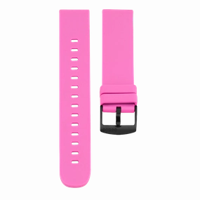 Raspberry Pink rubber strap