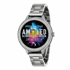 Reflex Active SERIES 41 AMOLED Silver Bracelet Smart Watch RA41-4097
