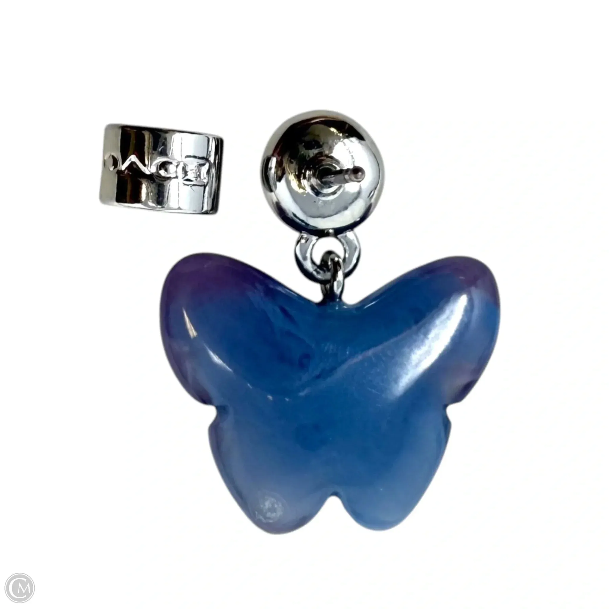 Resin Butterfly Drop Earrings Designer By Coach coach