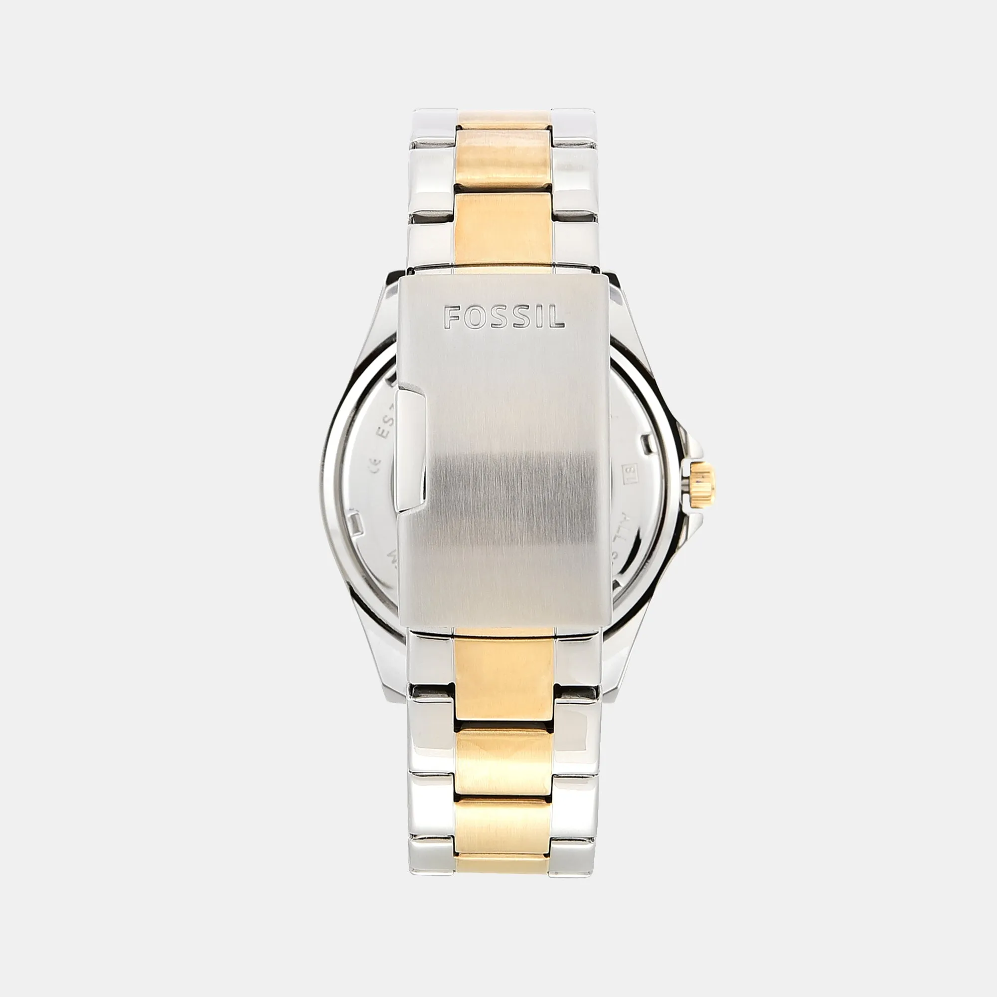 Riley Women Quartz Silver Dial Multi-Function Stainless Steel Watch ES3204