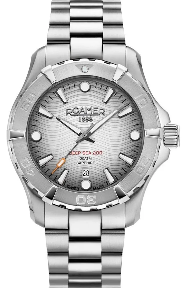 Roamer Deep Sea 200 Silver Watch