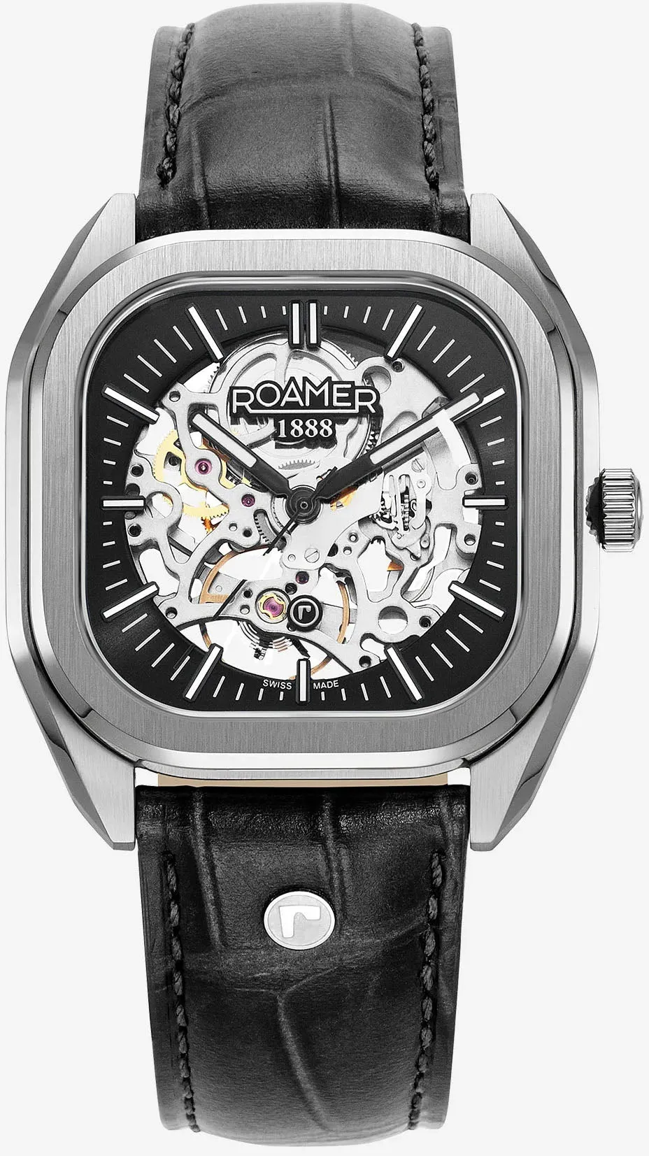 Roamer Mechano Black Skeleton Watch