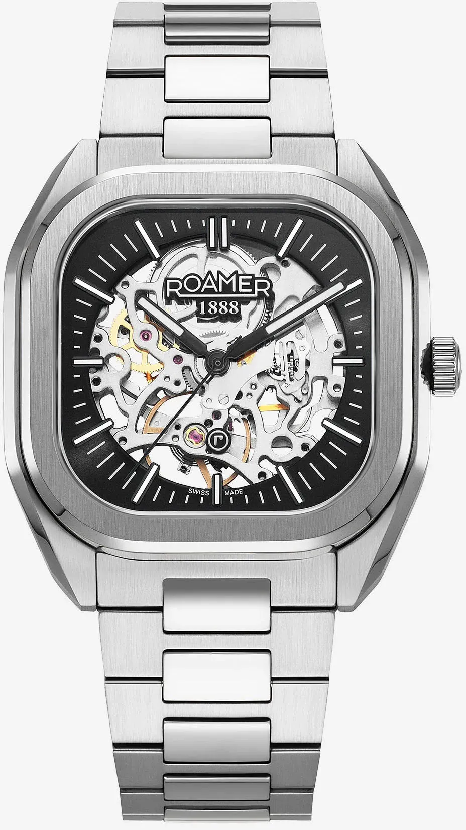 Roamer Mechano Black Skeleton Watch