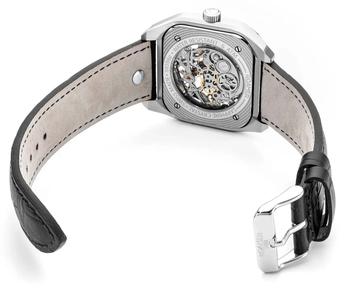 Roamer Mechano Black Skeleton Watch