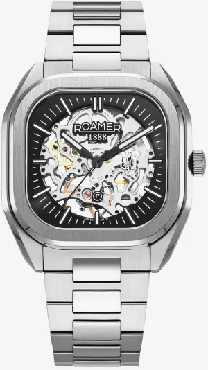 Roamer Mechano Black Skeleton Watch