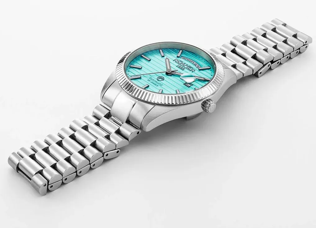 Roamer Primeline Day Date II Marine Blue Watch