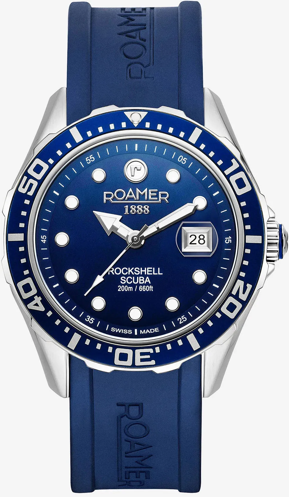 Roamer Rockshell Scuba Rubber Watch