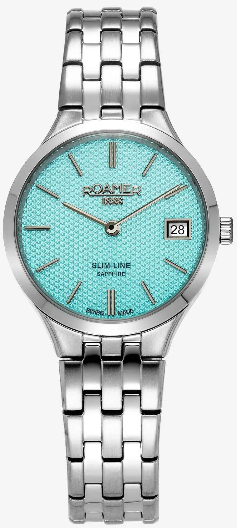 Roamer Slim-Line Classic Marine Blue Ladies Watch