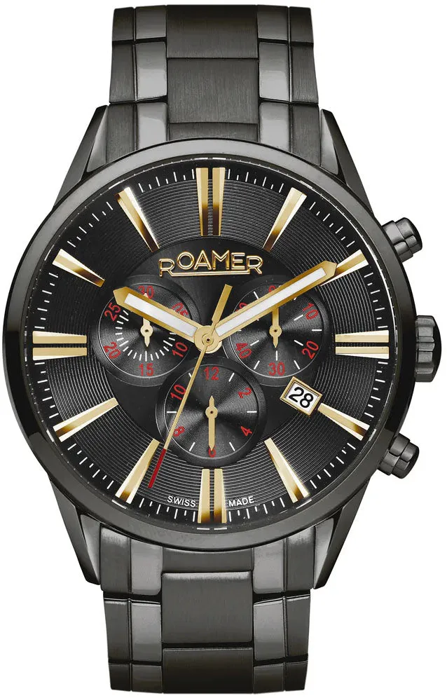 Roamer Superior Chrono Black Watch