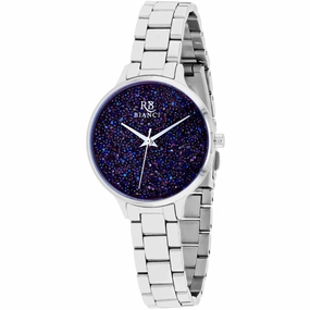 Roberto Bianci Women's Watch - Gemma Purple Dial Stainless Steel Bracelet | RB0247