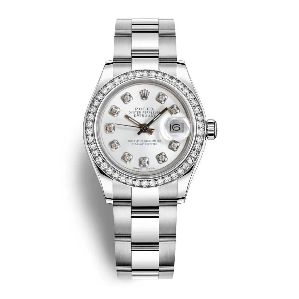 Rolex Datejust 26mm - Ref: 179384 wdo - White Dial, Stainless Steel Oyster Bracelet Women's Watch