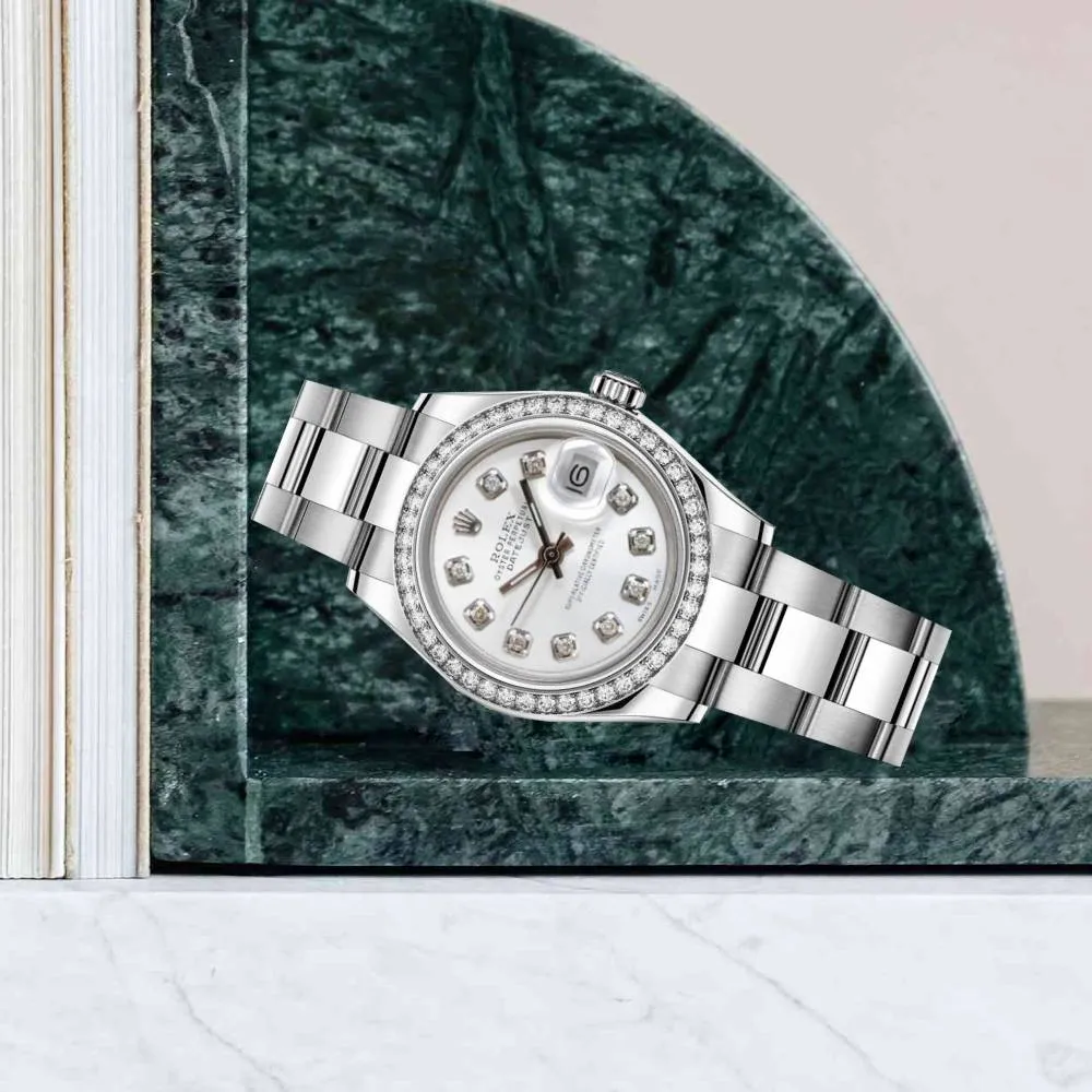 Rolex Datejust 26mm - Ref: 179384 wdo - White Dial, Stainless Steel Oyster Bracelet Women's Watch