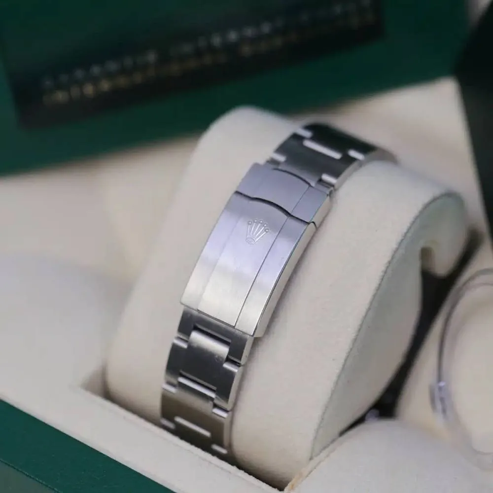 Rolex Datejust 31mm - Ref: 278384rbr-0021 - Mint Green Stick Dial & Diamond Bezel, Stainless Steel Oyster Bracelet Women's Watch
