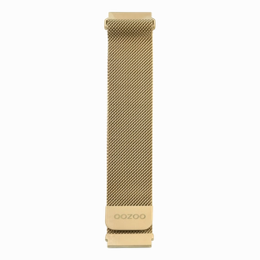 Rose gold OOZOO metal mesh bracelet with rose gold clasp