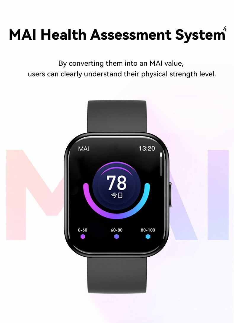 Runmefit GTS6 smart watch blood pressure measuring