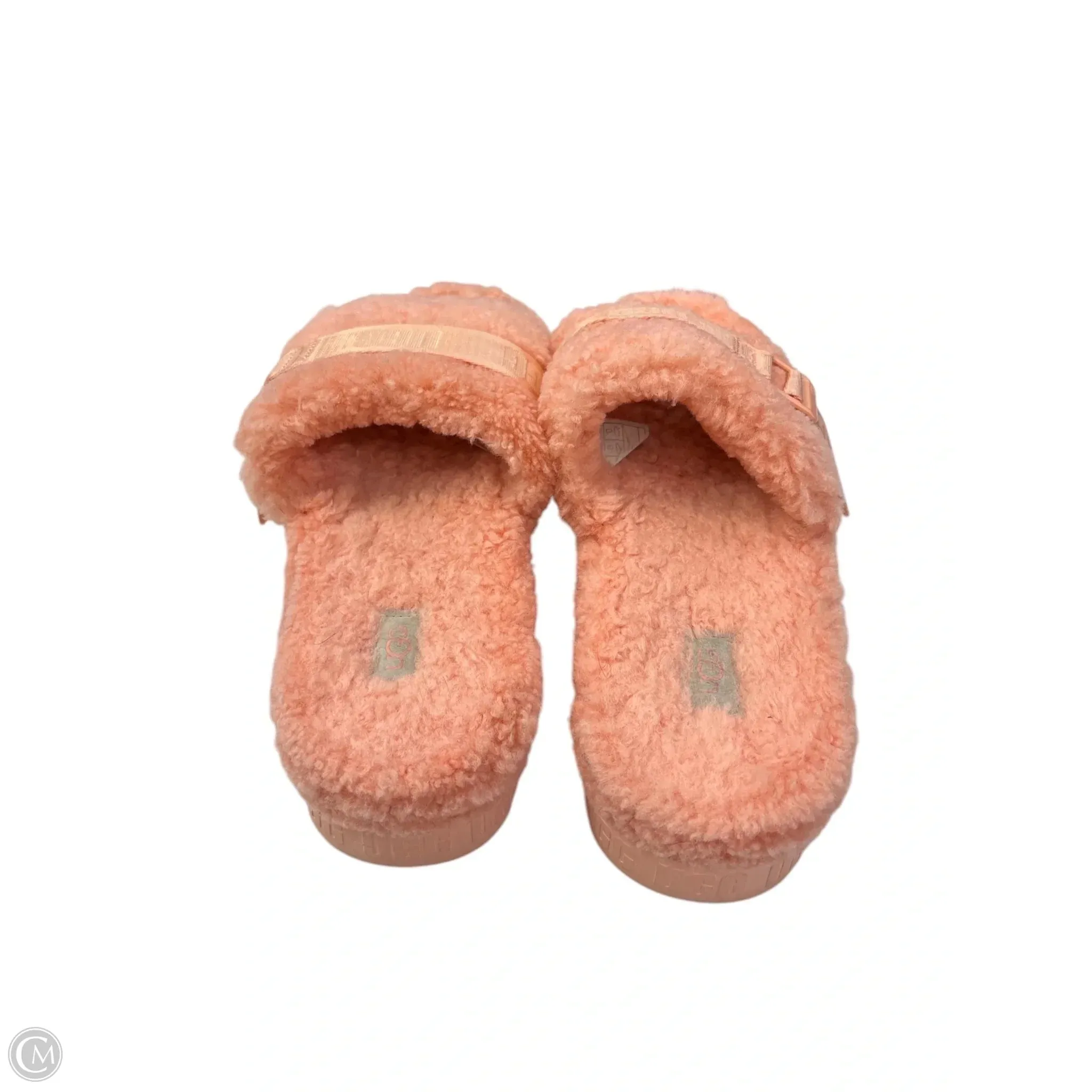Sandals Flats By Ugg In Peach, Size: 6