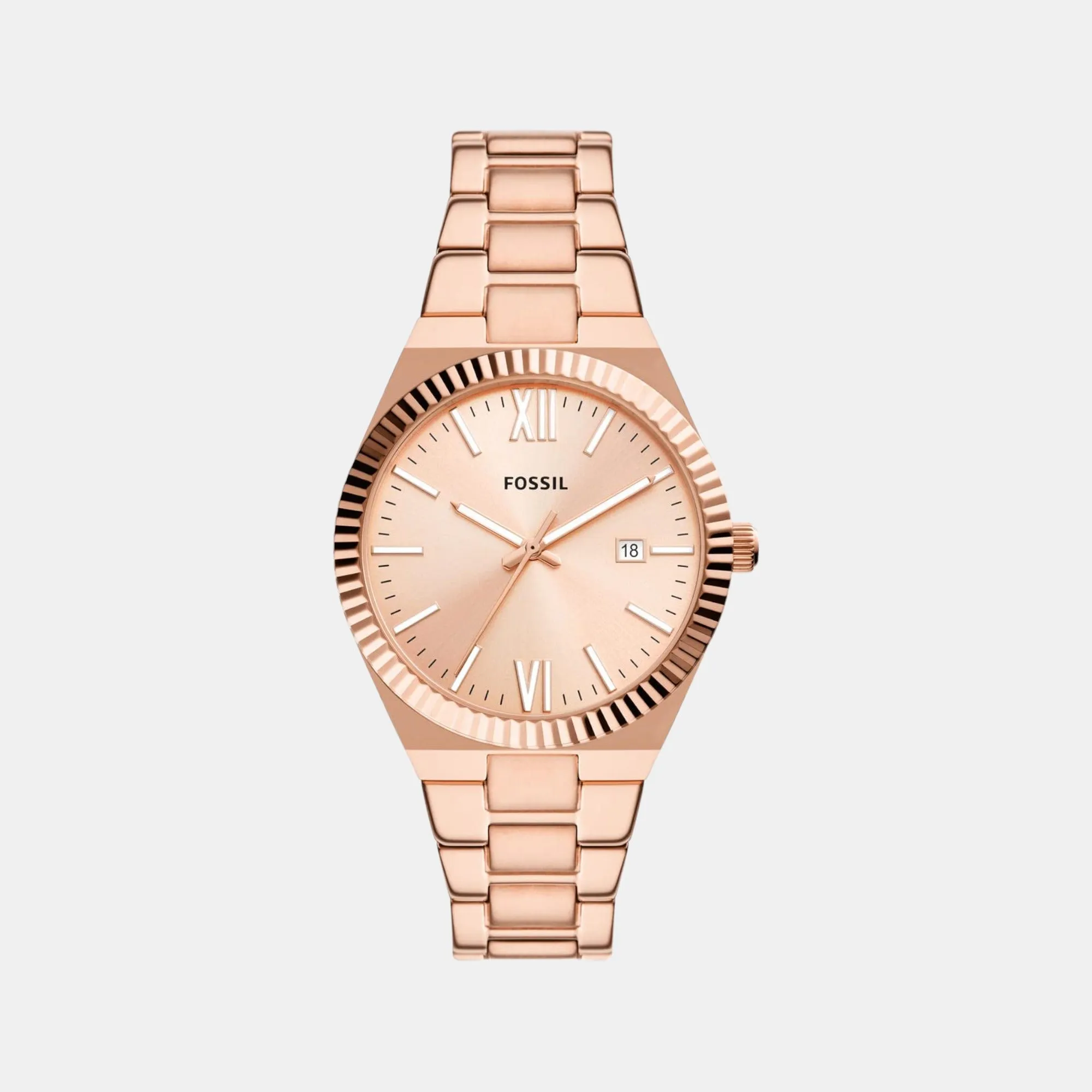Scarlette Women Quartz Analog Stainless Steel Watch ES5258