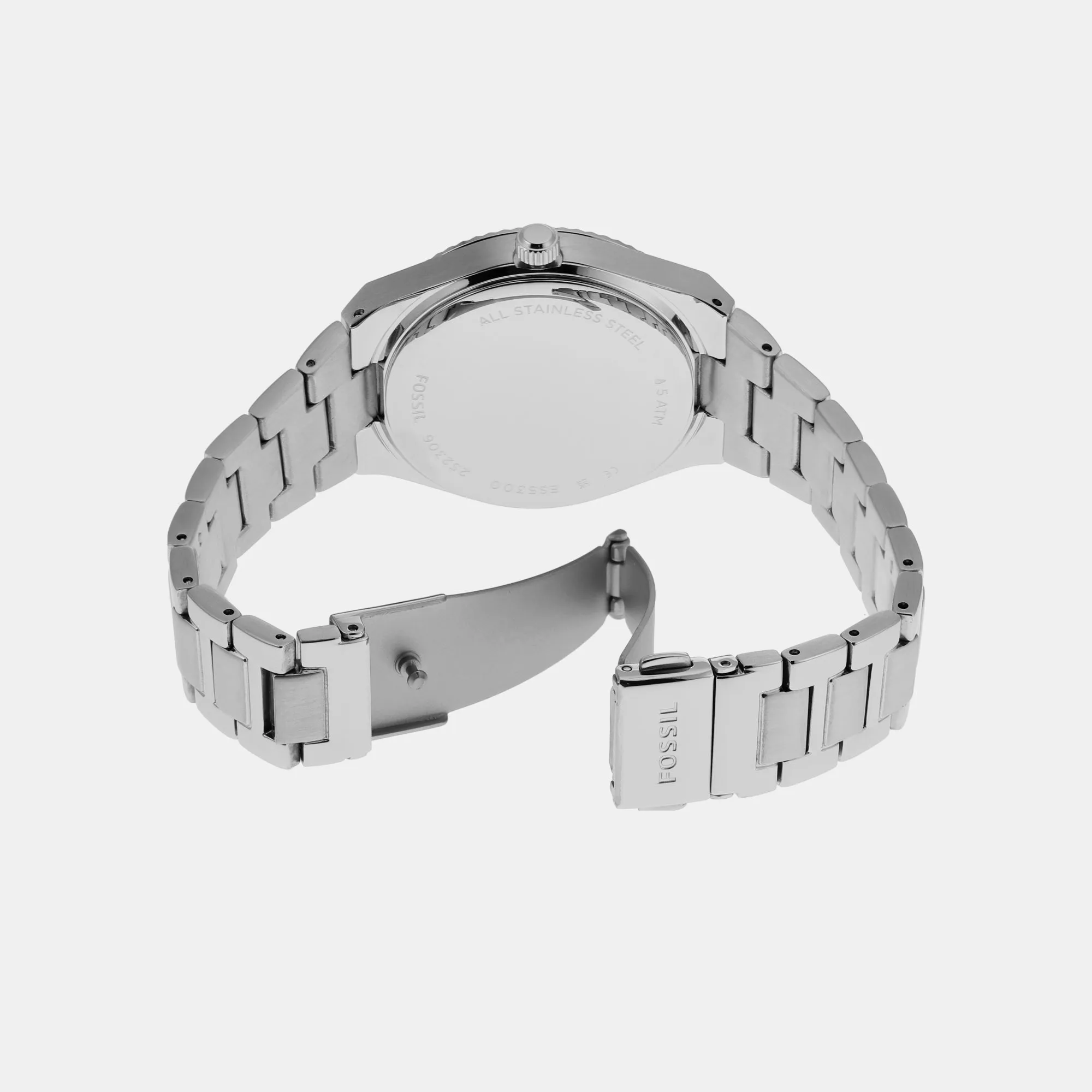 Scarlette Women Quartz Silver Dial Analog Stainless Steel Watch ES5300