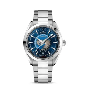 Seamaster Aqua Terra 150m Co-Axial Master Chronometer GMT Worldtimer 43mm 220.10.43.22.03.001