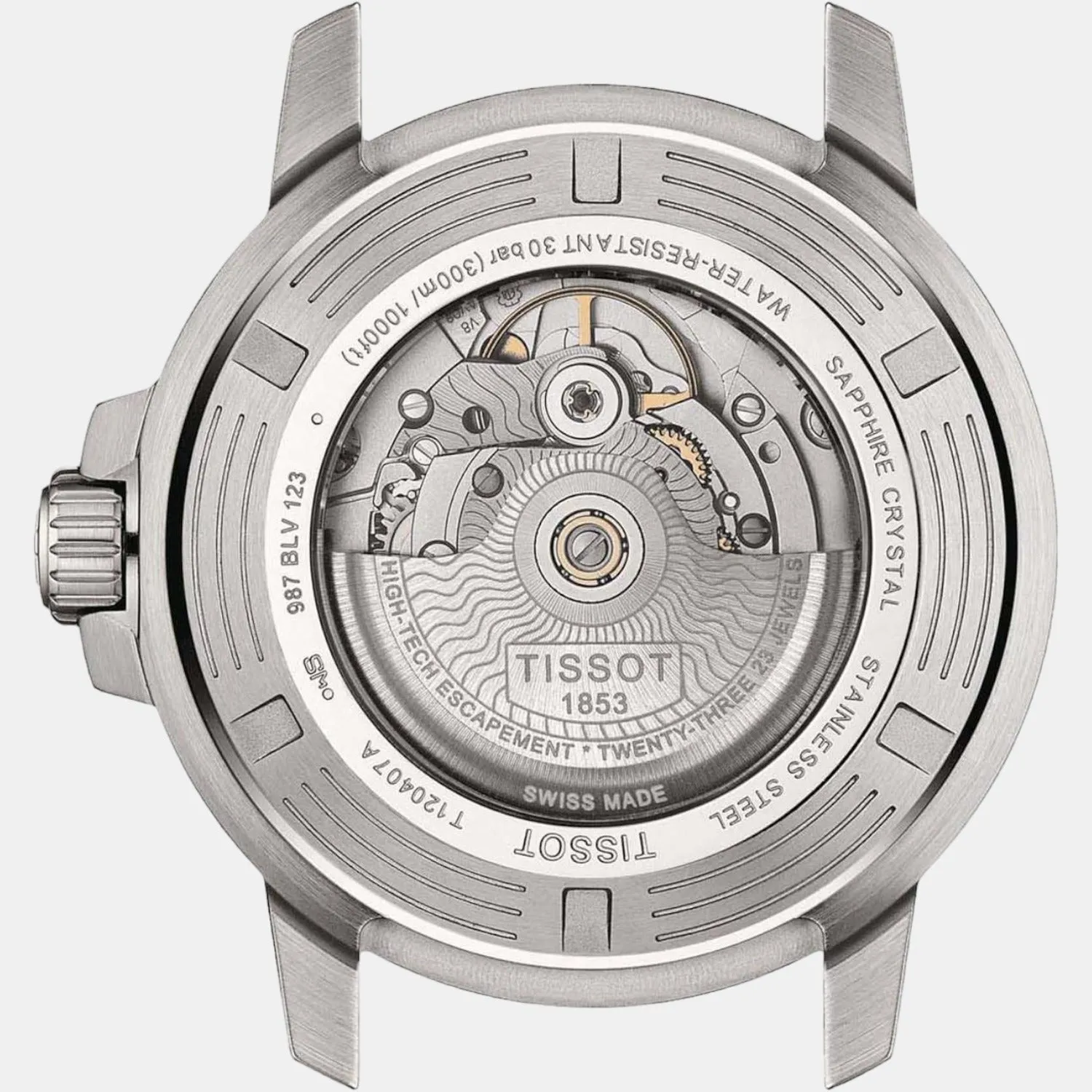 Seastar Men Analog Stainless Steel Watch T1204071109101