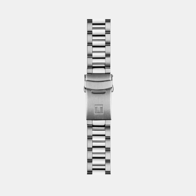 Seastar Men Quartz GMT Black Dial Analog Stainless Steel Watch T1208521105100