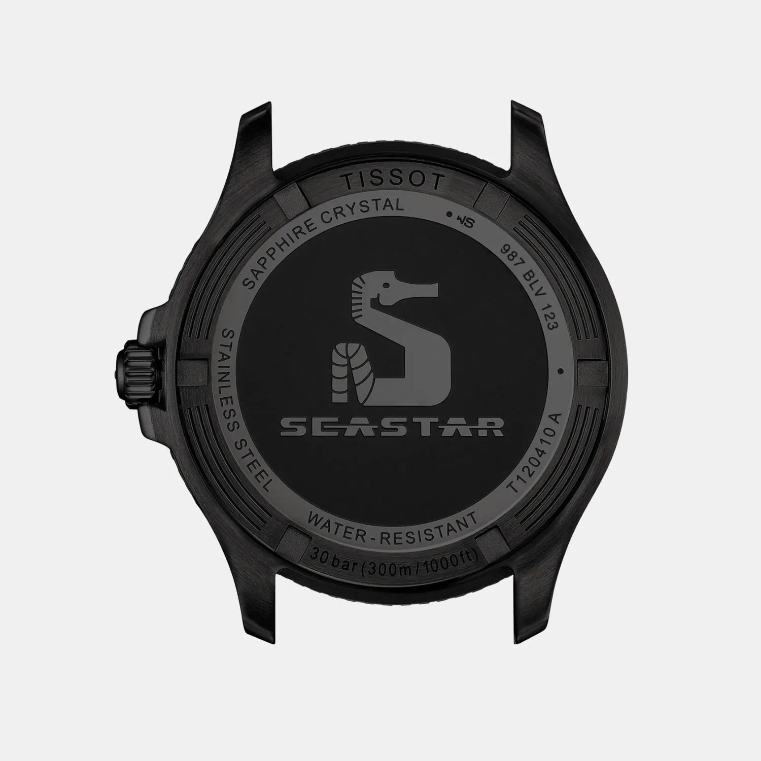 Seastar Unisex Quartz Green Gradient Dial Analog Stainless Steel Watch T1204103309100