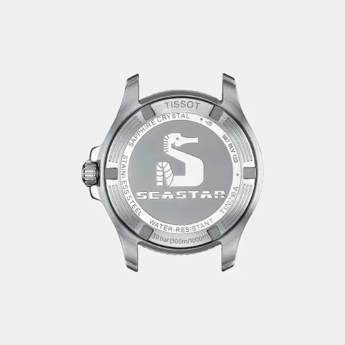 Seastar Women Black Analog Stainless Steel Watch T1202102205100