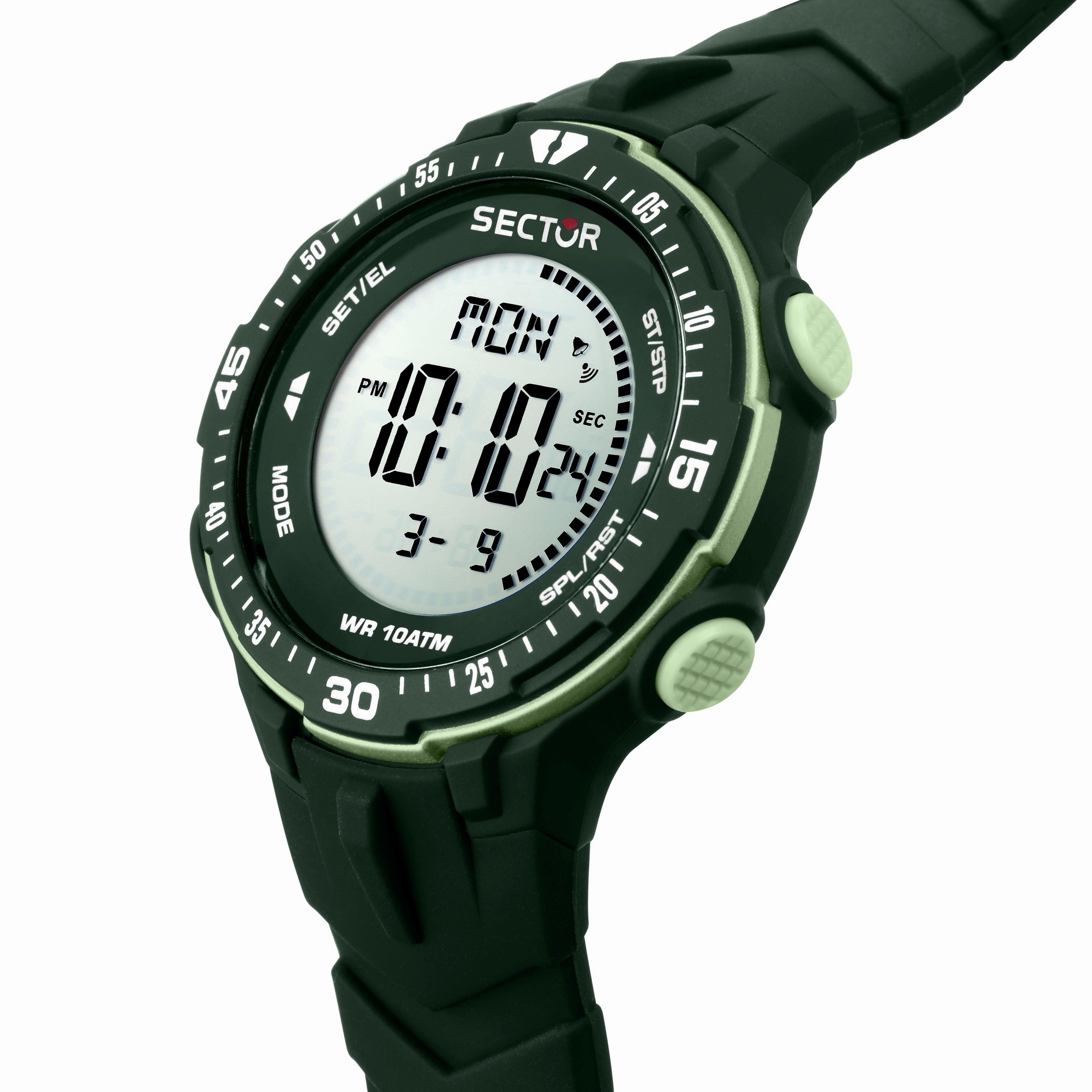 Sector EX-26 Green Digital Watch R3251280003