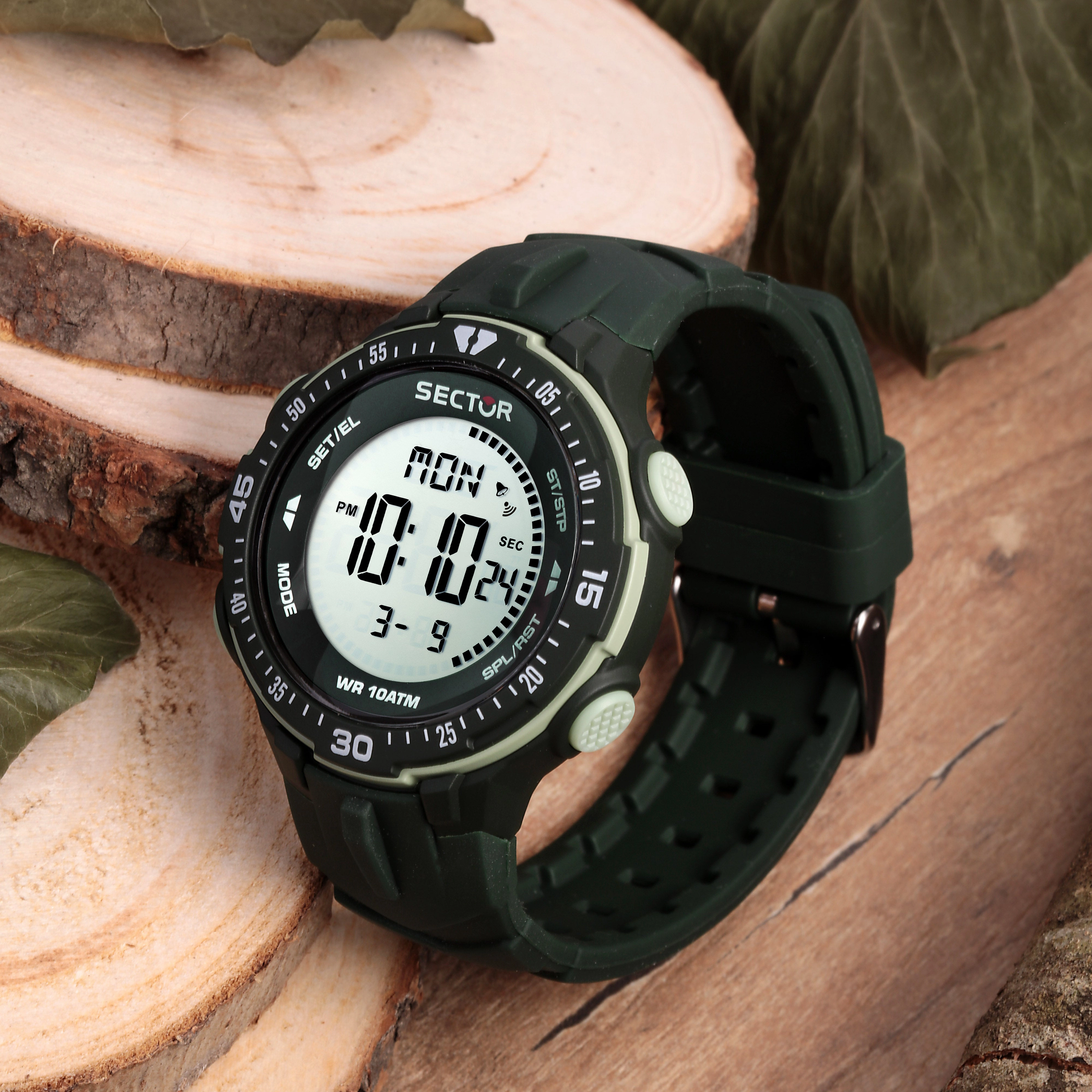 Sector EX-26 Green Digital Watch R3251280003