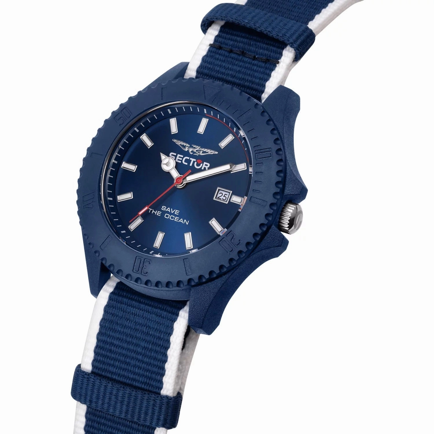Sector Save The Ocean Blue Nato Watch R3251539001