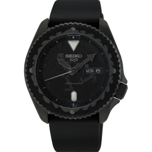 Seiko 5 Kentaro Yoshida Limited Edition Time Goes by Forever All Black SRPL25K