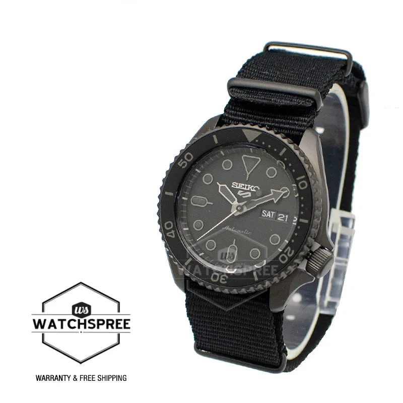 Seiko 5 Sports Automatic Black Nylon Strap Watch SRPD79K1 (LOCAL BUYERS ONLY)