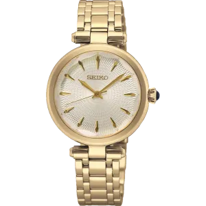 Seiko Conceptual Series Champagne Dial Stainless Steel Watch SRZ554P