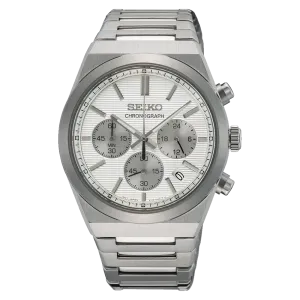 Seiko Conceptual Series White Dial Stainless Steel Watch SSB451P