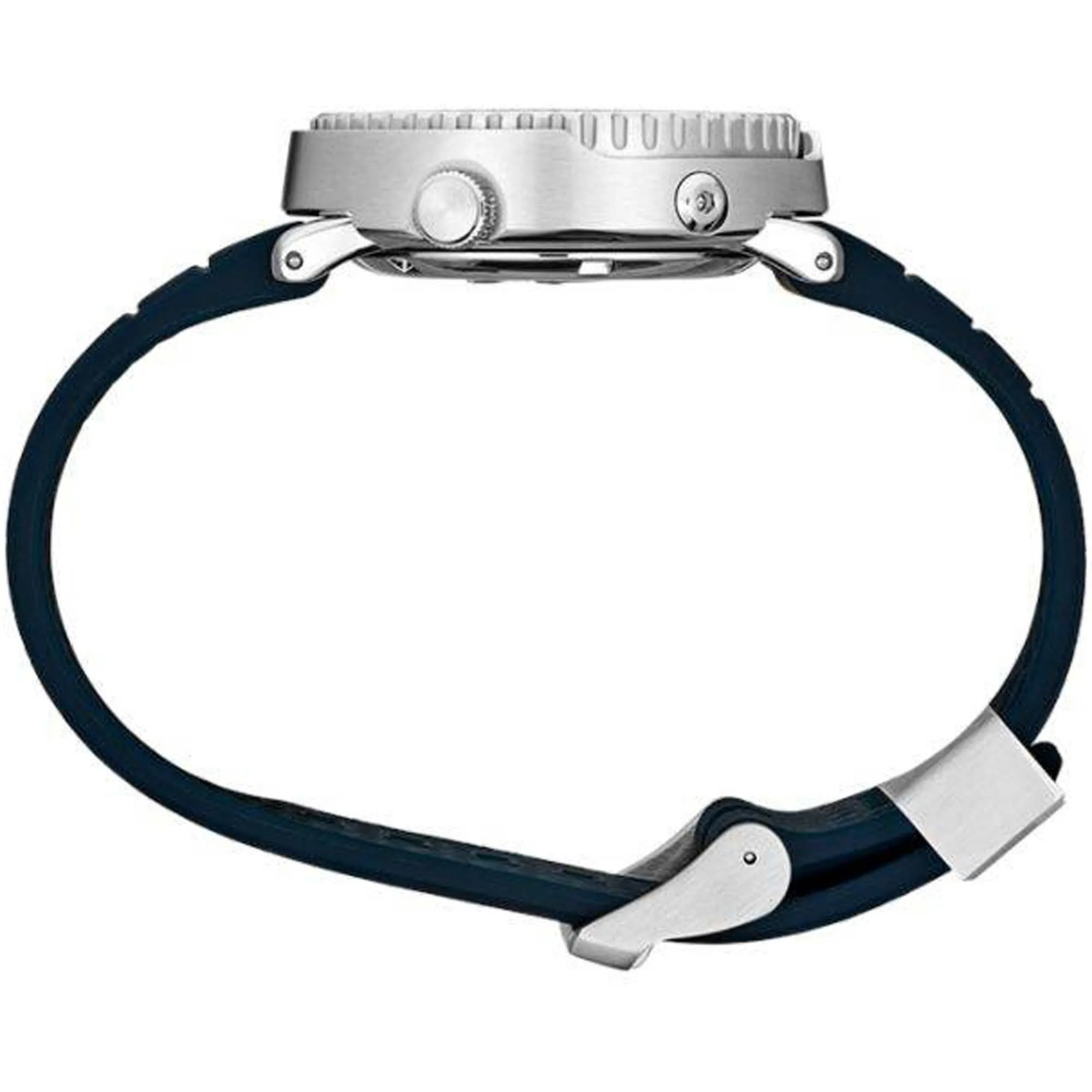 Seiko Men's Watch - Prospex Automatic Rotating Bezel Blue Silicone Strap | SRPH77K1