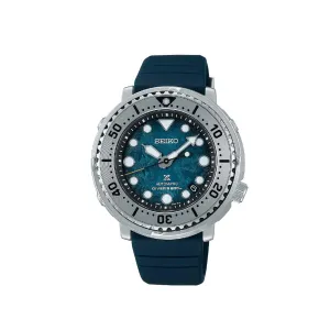 Seiko Men's Watch - Prospex Automatic Rotating Bezel Blue Silicone Strap | SRPH77K1
