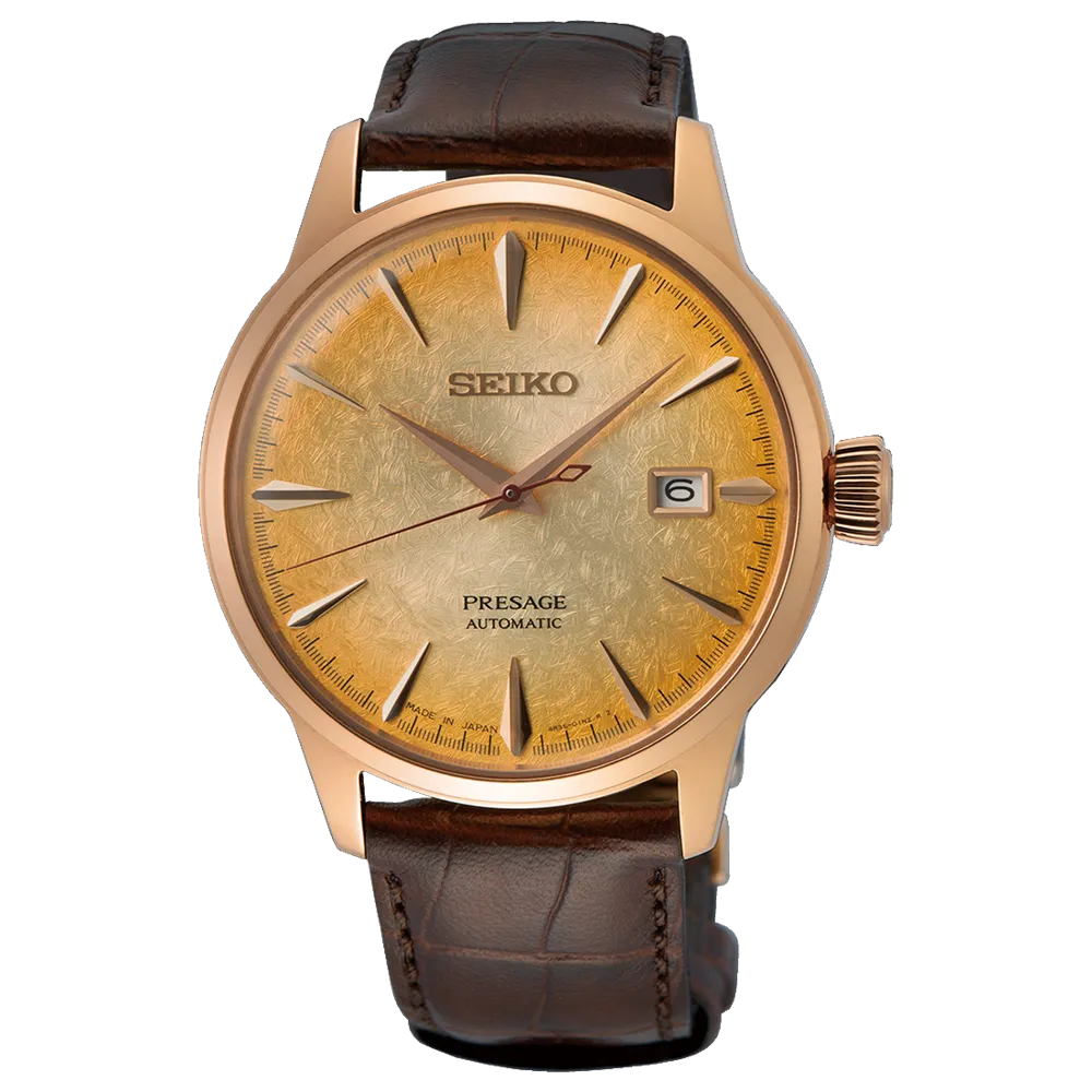 Seiko Presage Cocktail Irori Moments LARKs Tasmanian Peated Whisky Limited Edition SRPK50J