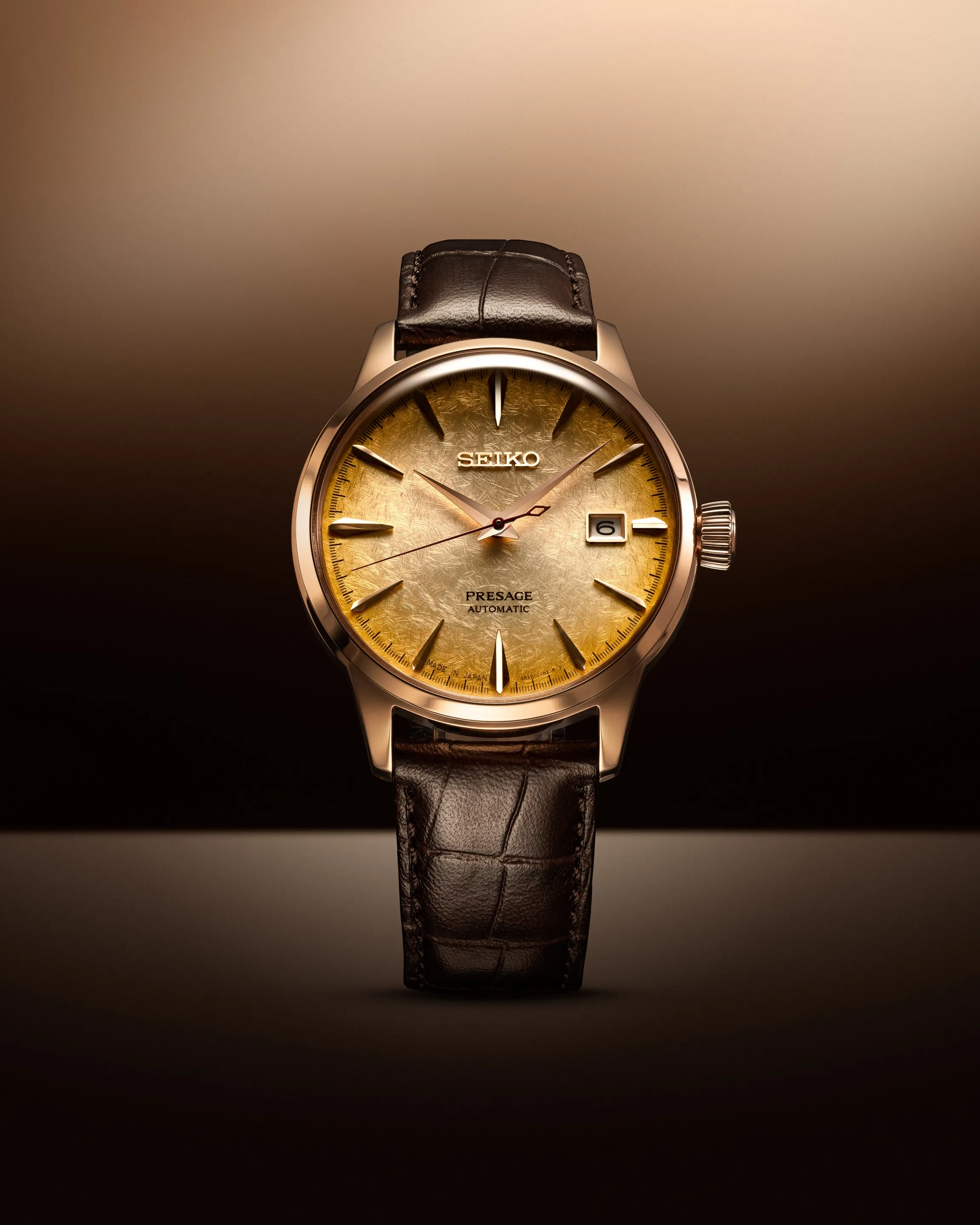 Seiko Presage Cocktail Irori Moments LARKs Tasmanian Peated Whisky Limited Edition SRPK50J