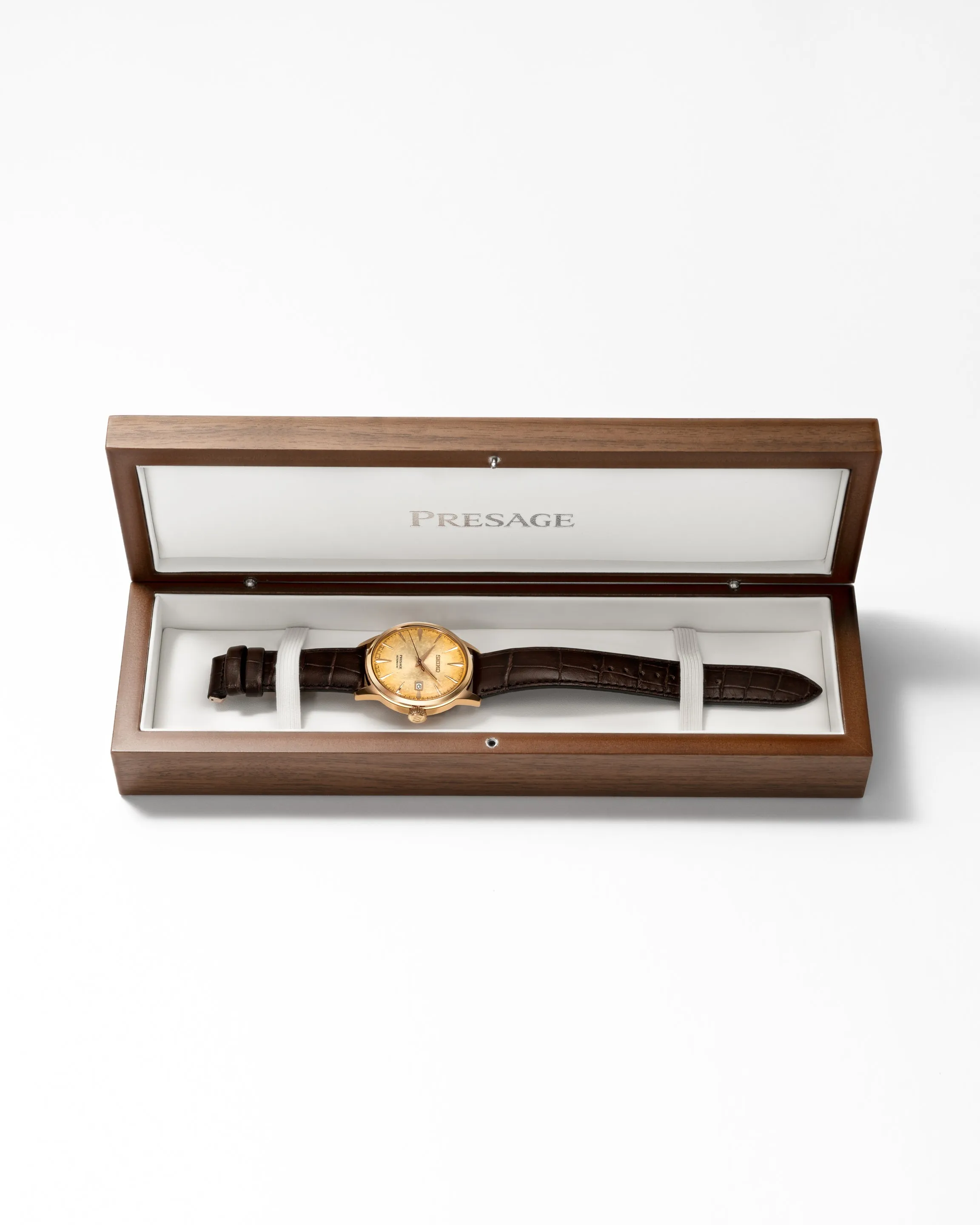 Seiko Presage Cocktail Irori Moments LARKs Tasmanian Peated Whisky Limited Edition SRPK50J