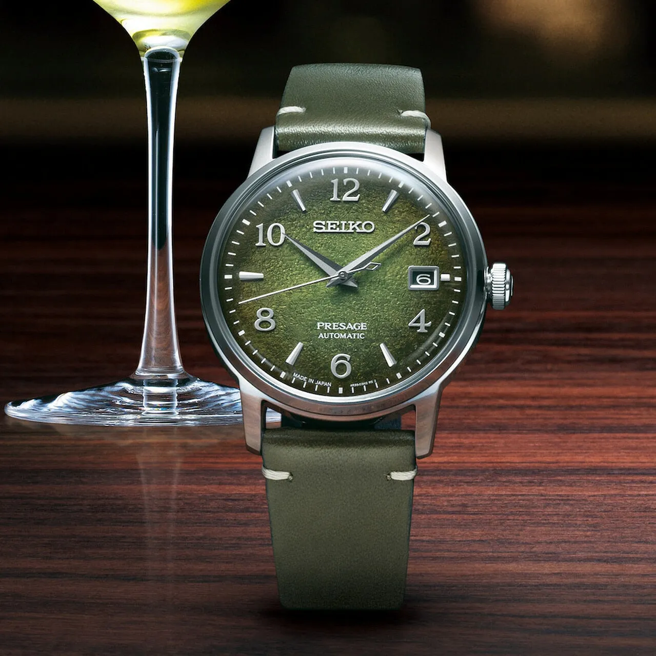 Seiko Presage Limted Edition "Matcha" Men's Watch SRPF41J